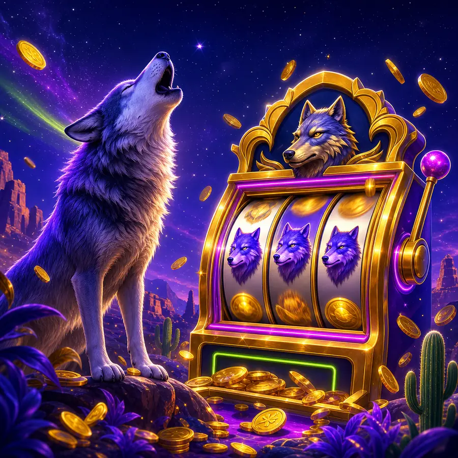 Ilustrasi edukasi untuk Wolf Gold Demo: Fitur, Tema, dan Cara Mainnya